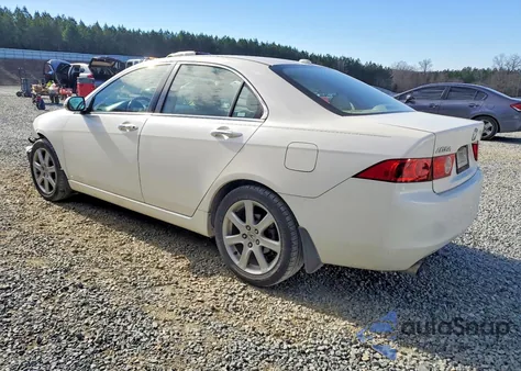 2005 Acura Tsx z USA, uszkodzony, nr VIN JH4CL96825C004089
